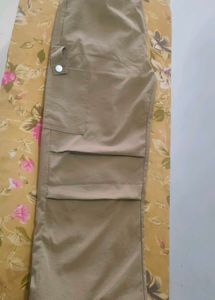 Stylish Beige Cargo Pants.