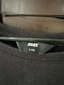 Chic Black Long Sleeve Top