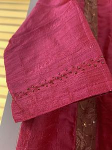 Pink Embroidered Kurta