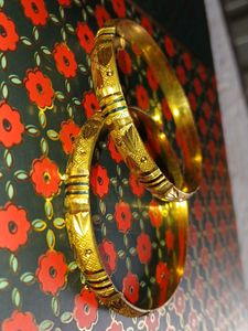 Gold Plated Bangles
