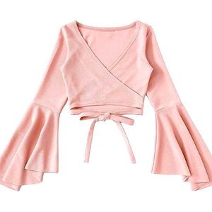 Amazon Fitted Top With Flare Sleeves