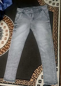 Gray Denim Jeans