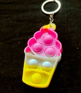 Cute Pop It Keychain