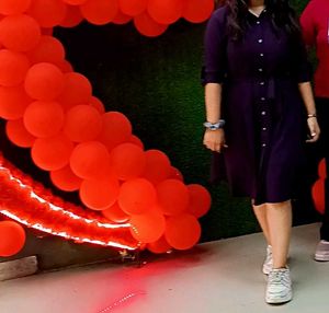 Purple Shirt Dress