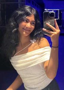 White Off Shoulder Top With Beautiful Butterfly