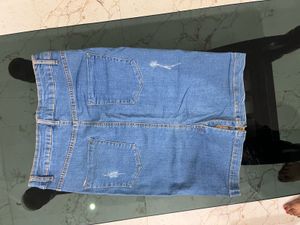 Denim Skirt