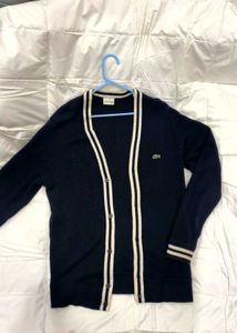 Lacoste Navy Cardigan