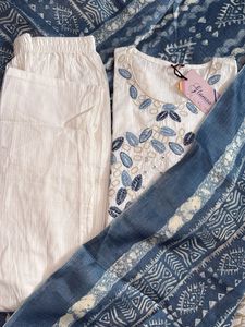 Elegant Embroidered Kurta Set