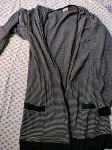 Woolen Shrug With Bell Sleeves