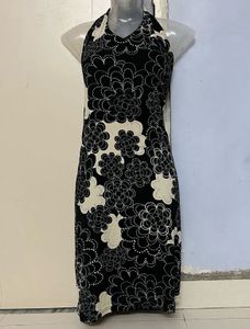 Pintrest Floral Halter Dress