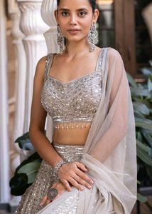**Premium Rangoli Silk Embellished**