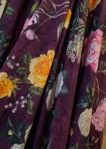 Floral Print long Skirt