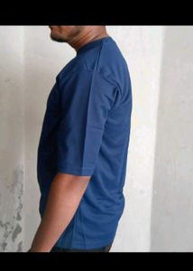 👕Premium Navy Blue Half Sleeve T-Shirt for Men👍