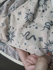 Celestial Print Thong Panty🖤