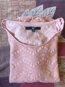 Fig Pink Top Like New