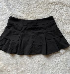 Y2K Cutest Black Mini Skirt