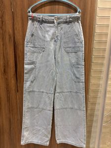 Brand New Denim Cargos With Tag
