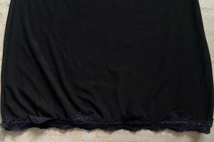 Black Lace Slip Dress