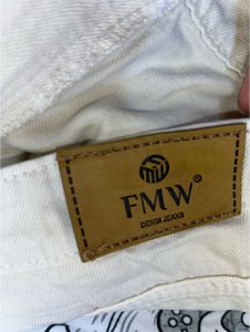 white baggy cargo pants