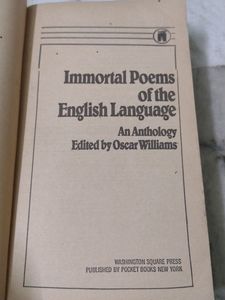 Immortal Poems of the English Language