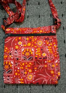 Sling Bag With Rajasthani Print