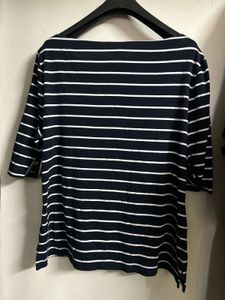 Striped Boat Neck Top