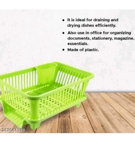 Kitchen Sink Dish Rack Drainer