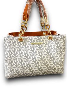 MK Ring Tote Bag (White)