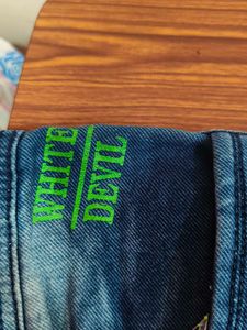 White Devil Ripped Jeans