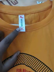 Mustard Yellow Tshirt