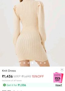 Knit Dress From Urbanic