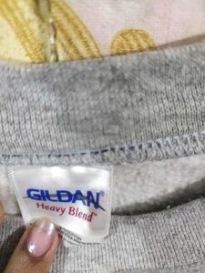 Grey Loose Sweatshirt