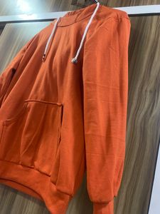 Zara Orange Colour Sweat Jarkeen