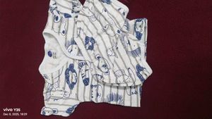 Cute Animal Print Baby Outfit