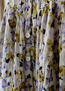 Floral White Dress