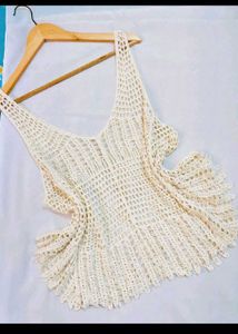 🎁Buy1 Get1 Free Crochet Knit Tank Top B