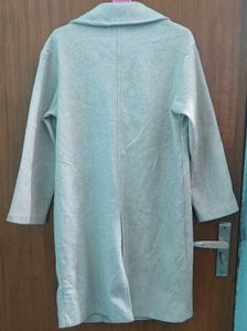 BERSHKA Grey Long Coat