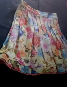 A Floral Skirt