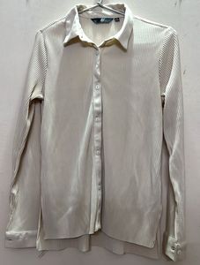 Elegant Pleated Button-Down Shirt 💫