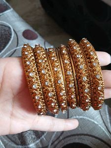 Golden Bangle Set