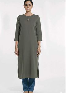 Elegant Green Ethnic Kurta