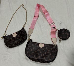 Original Louis Vuitton Pair Of 3 Bags