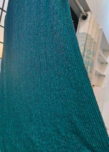 Teal Beaded Dress
