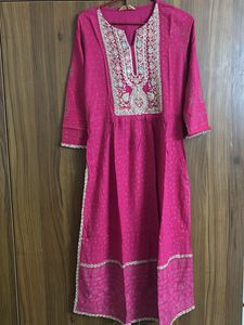 Elegant Pink Kurta
