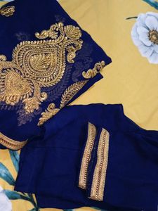Blue Saree 💕