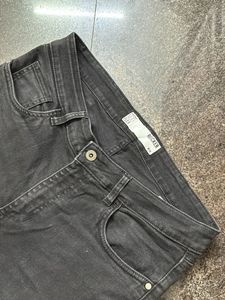 Dark Grey Denim Jeans