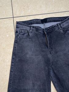 Charcoal Jean Wide Leg