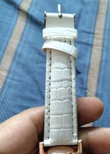 White Wrist Watch