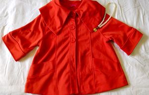 Korean Style Red Sweater