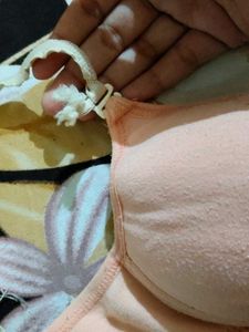 Peach Padded Bra